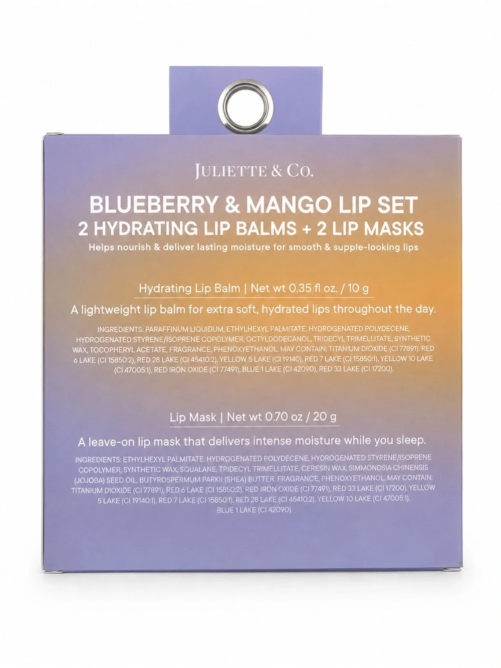 Blueberry & Mango Hydrating Lip Set - Blueberry & Mango